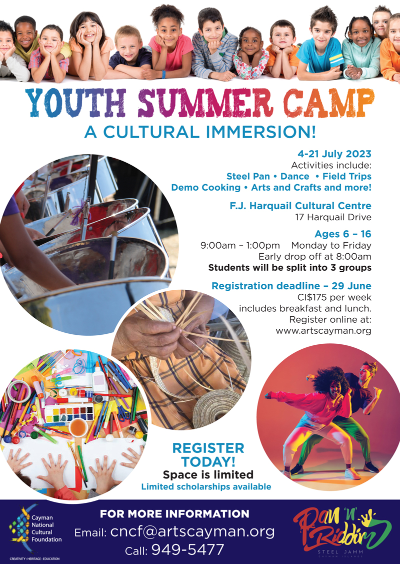 Cayman Arts Youth Summer Camp 2023